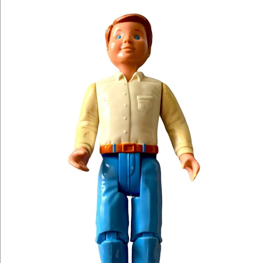 Vintage Fisher-Price Loving Family Dollhouse Dad Father 1993